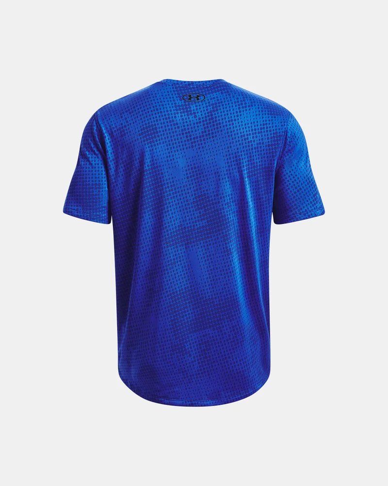 اندر ارمر تيشيرت تدريب رجالي بنسيج فينت جاكارد